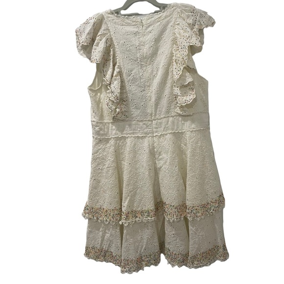Farm Rio Eyelet patch beaded dress - Picture 9 of 10